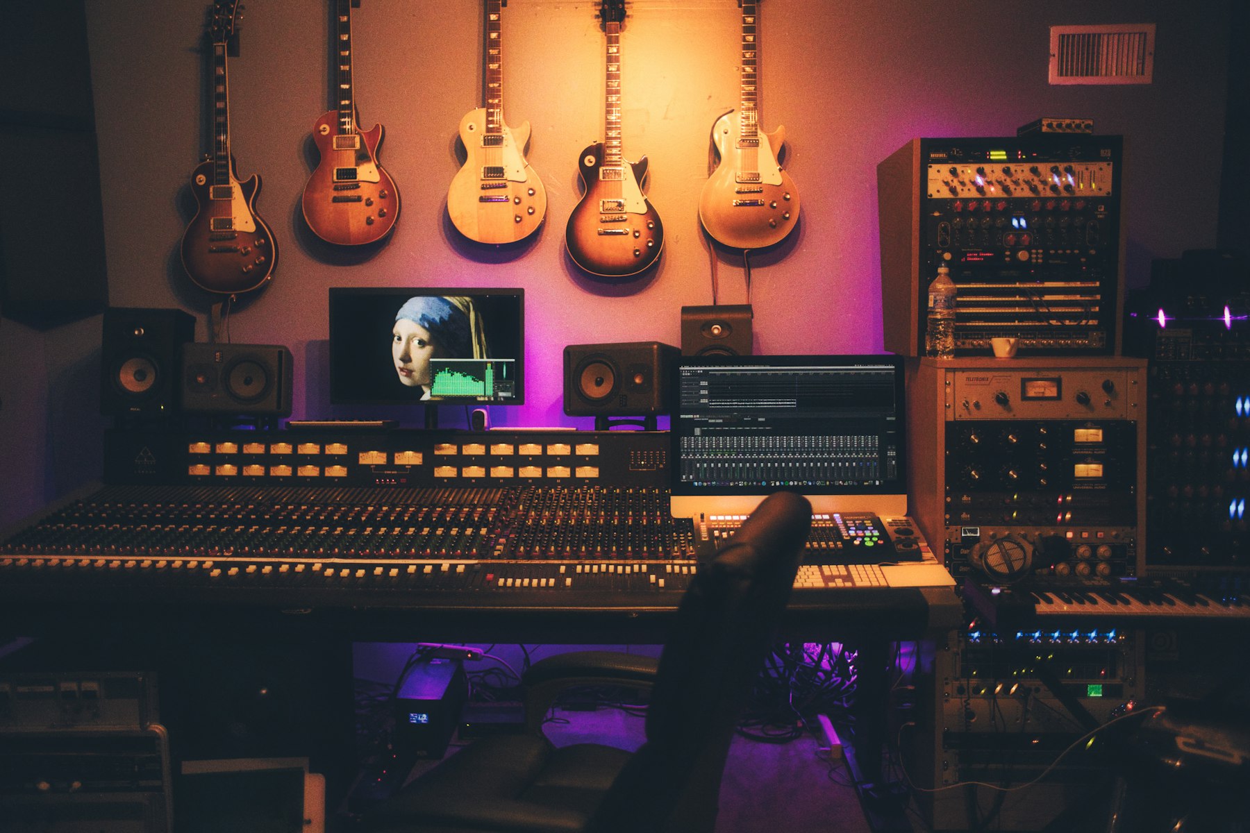 The console at 512 Studios