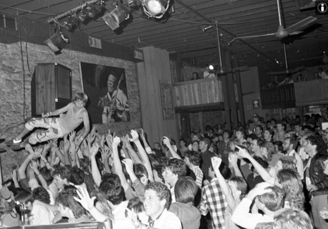 The Steamboat stage
