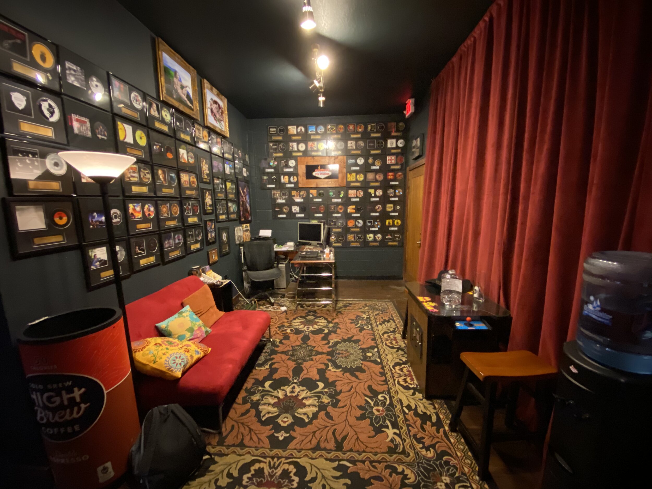 The room